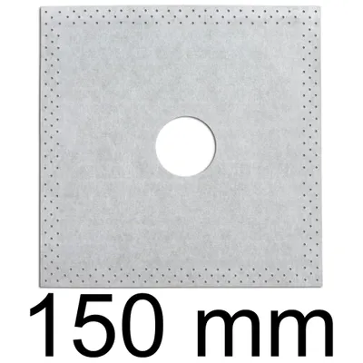Produktbild von Wandmanschette 150x150mm Ø25mm 5 St. Duschelement Rohröffnung 27-50mm LEVEL+ G03
