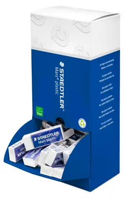 Image de Staedtler Display Gomme Mars plastique 40PCS