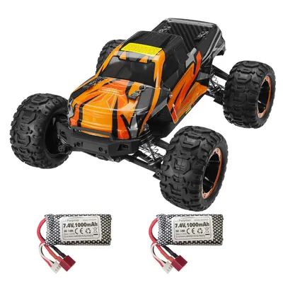 Produktbild von HBX 16889A Pro 1/16 2,4G 4WD bürstenlose RC-Truck Hochgeschwindigkeits vollproportional RC Automodelle mit 2 Akkus