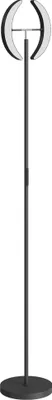 Produktbild von RGB Stehlampe, dimmbare Lampe mit mehrfarbigen Beleuchtungsmöglichkeiten, drehbar, Schwarz