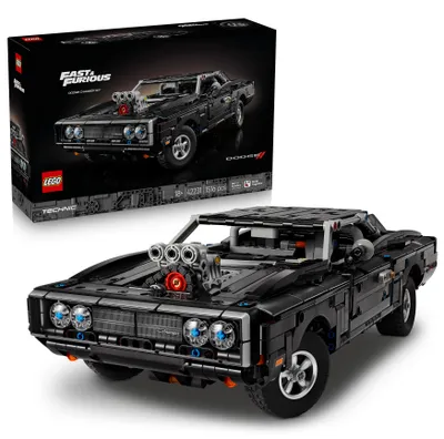 Zdjęcie produktu dla LEGO Technic Samochód Fast and Furious Dodge Charger R/T, Zestaw do budowania, 18 lat(a), Plastik, 1516 szt., 2,15 kg