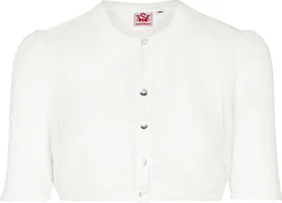 Produktbild von Hirse Dirndlbluse Trachtenbluse Trachtenmode, Farbe:Creme, Größe:38/M