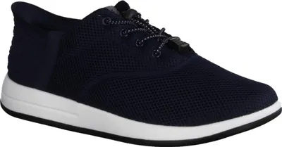 Produktbild von Wellbe Montreal Herren-Sneaker, Slip In, Navy Blue, Textil, Wechselfußbett - Herrenschuhe Sneaker / Schnürschuh, Blau