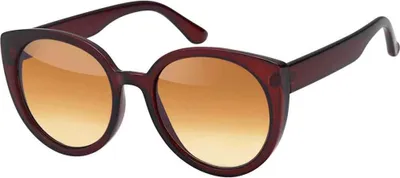 Produktbild von Polarisierte Damen Sonnenbrille Designer 80er Modern 30402 Dunkel Braun Braun