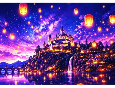 5D Diamond Painting Set Halloween Lantaarn, DIY Bastelset