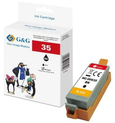 Imagen del producto de G&G 6569 G&G Tinte kompatibel mit Canon PGI-35/ 1509B001 Schwarz