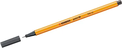 Produktbild von Fineliner - STABILO point 88 - Einzelstift - schwarzgrau