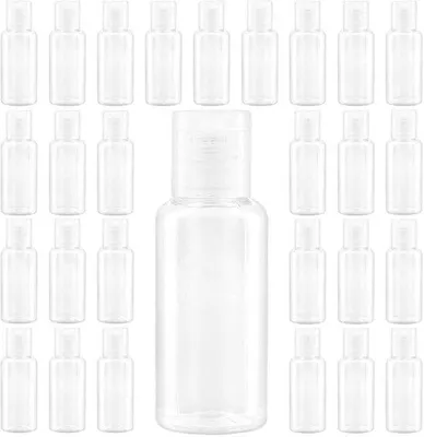 Obrázek produktu pro Cestovní lahvičky, 30 ml - 50 kusů - Průhledné - Lehké - Cestovní lahvičky - Cestovní sáčky