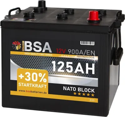 Produktbild von BSA LKW Batteie 125Ah 900AEN 12V