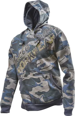 Immagine prodotto di Abbigliamento Zio Sam Felpa con cappuccio oliva mimetica/nero Taglia