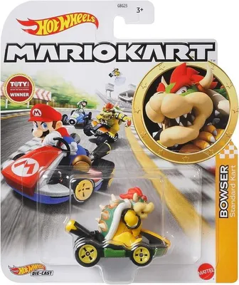 Obrázek produktu pro Hot Wheels Mario Kart GRN20, Auto, 3 rok/roky, Černá, Zelená, Žlutá