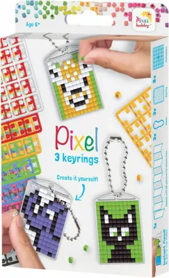 Zdjęcie produktu dla Pracht Creatives Pixel Medallion Set Animals P20130
