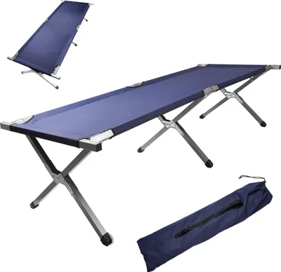 Produktbild von Faltbares Reisekanu-Bett XXL blau 150kg