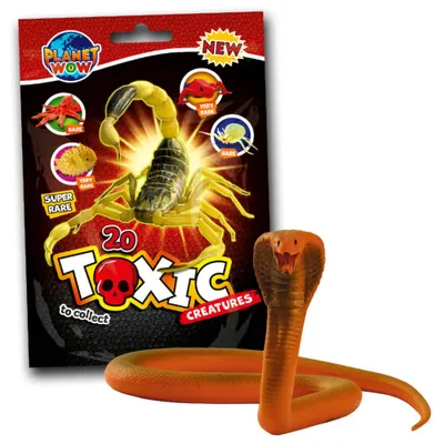 Produktbild von Toxic Creatures Sammelfiguren - Planet Wow - Figur 7. Kapkobra