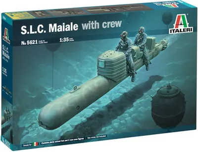 Obrázok produktu pre Model Kit torpéda 5621 - S.L.C. MAIALE (1:35)