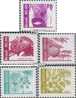 Produktbild von Briefmarken Brasilien 1984 Mi 2047-2051 (kompl.Ausg.) postfrisch Landwirtschaftliche Produke