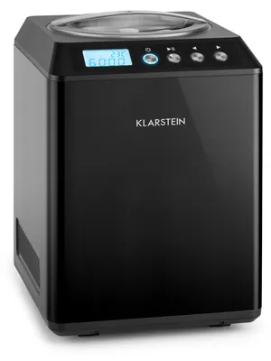 Obrázek produktu pro Klarstein Vanilla Sky Family zmrzlinovač, Keep Cool, LED, 250 W, 2,5 l, černý