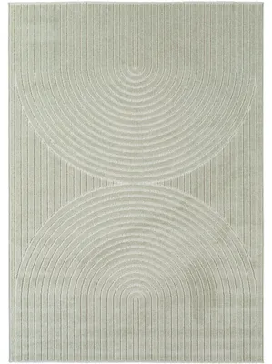 Productafbeelding van Nova Uro vloerkleed laagpolig rechthoek 240x340cm groen