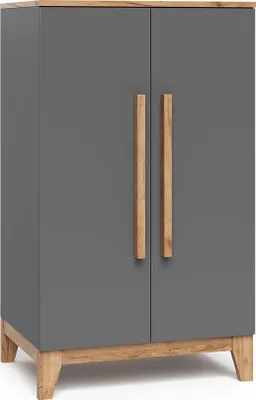Produktbild von Kinderkleiderschrank Vitalispa Malia Grau/Artisan 70 x 120 cm, Model 58341