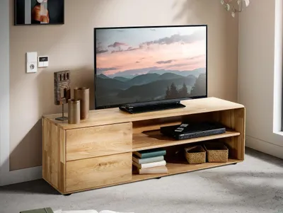 Produktbild von TV Board 149x47cm "Messina" Wildeiche massiv AV