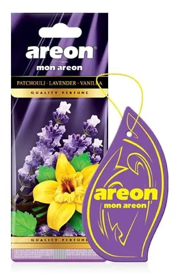 Zdjęcie produktu dla Zapach do samochodu AREON MON - Patchouli Lavender Vanilla