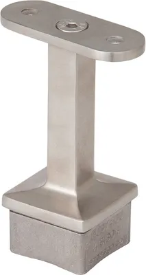 Produktbild von Edelstahl Handlaufträger starr, flach