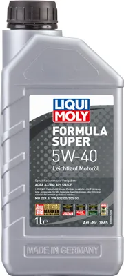 Produktbild von Liqui Moly Motoröl Formula Super 5W-40LL 1 L