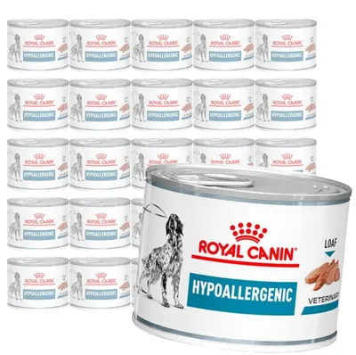 Zdjęcie produktu dla Royal Canin Veterinary VHN Dog Hypoallergenic 24x200g Mokra Karma Pasztet Dla Psów z Nietolerancją Pokarmową