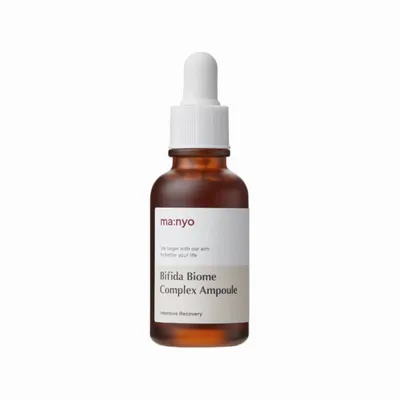 A product shot of a skincare ampoule bottle.