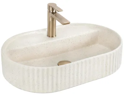 Produktbild von Aufsatzwaschbecken Rea Marcela 60 Vanilla Beige