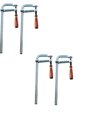 Obrázok produktu pre 4 celooceľové skrutkové svorky 500 x 120 mm Stolové svorky Skrutkové svorky