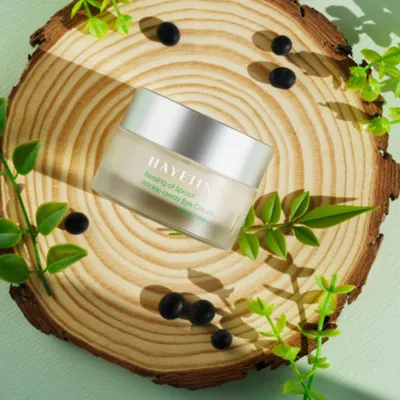 Obrázek produktu pro Hayejin - Blessing of Sprout Wrinkle-away Eye Cream - Oční krém proti vráskám s lecitinem - 35 ml