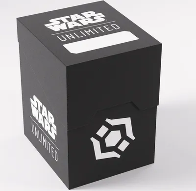 Obrázok produktu pre Krabička na karty Gamegenic - Star Wars: Unlimited Soft Crate Black/White