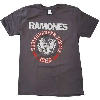 Produktbild von Ramones Subterranean Jungle Charcoal Grey M T-Shirt