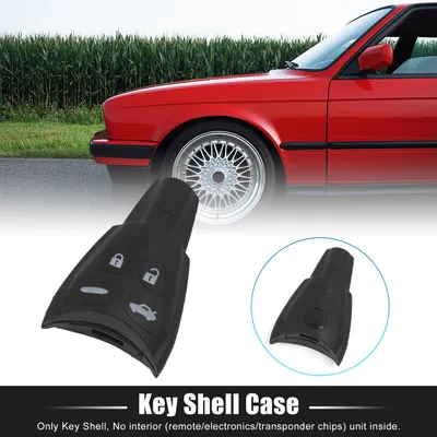 Image de Coque de Clé 4 Boutons Plip Télécommande Sans Lame Boîte Monter Rechange pour Saab 93 95 9-3 9-5