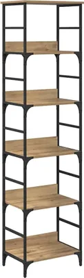Produktbild von Bücherregal Artisan-Eiche 50 x 33 x 188,5 cm Holzwerkstoff