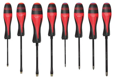 Image de KS TOOLS Ultimate Grip Jeu de tournevis - pointe diamant - 8 pièces - 922.6440