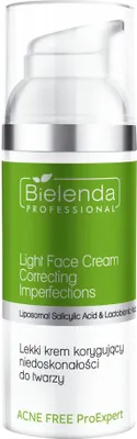 Produktbild von Bielenda ProExpert Aknefrei Leichte Korrekturcreme gegen Hautunreinheiten, 50 ml