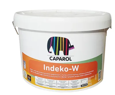 Produktbild von CAPAROL Indeko W Innenfarbe vor Schimmelbefall 10 L Weiß Schimmel