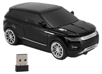 Productafbeelding van Draadloze gamingmuis, sportwagenvorm, 1600 DPI, USB-ontvanger