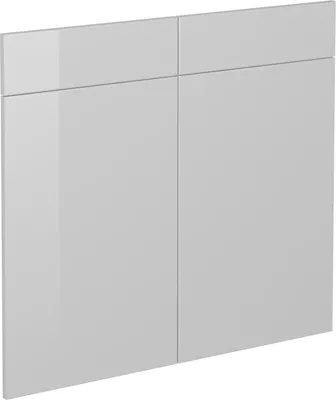 Produktbild von Küchenfront Vicco R-Line Weiß Hochglanz 79.2 x 70.8 cm Möbelfront für den Schubladenunterschrank, Model 34631