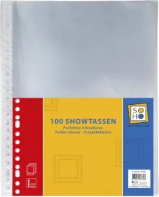 Produktbild von showbags 23-Ring A4 transparent 100 Stück
