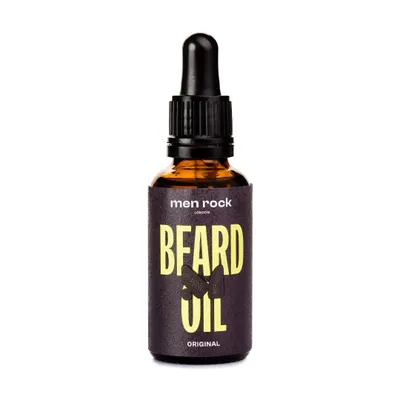 Produktbild von Men Rock Original Beard Oil with All Natural Ingredients 30ml