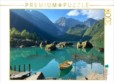 Produktbild von CALVENDO Puzzle Bondhusvatnet | 2000 Teile Lege-Größe 90x67cm Foto-Puzzle für glückliche Stunden