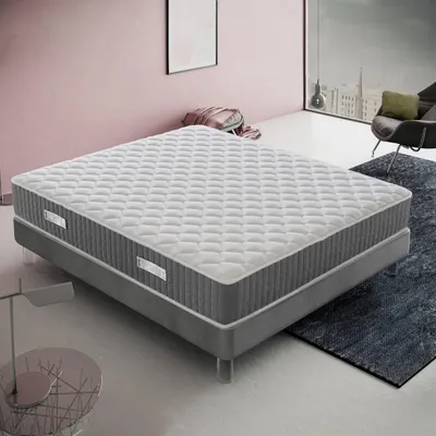 Image de Matelas à ressorts ensachés - Matelas - Matelas pour une personne - Matelas orthopédique - Matelas en mousse à mémoire de forme - 80x190 cm