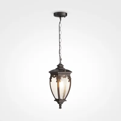Immagine prodotto di Lampada a sospensione, resistente alle intemperie, da terrazzo, bronzo antico, E27, 40 cm
