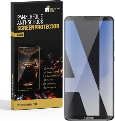 Produktbild von 6x Panzerfolie für Huawei Mate 10 ANTI-SCHOCK Displayfolie Schutzfolie MATT