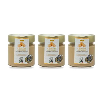 Produktbild von TubeORIGINAL Erdnusscreme mit 45 % Erdnüssen – 3er-Pack (3 × 250 g)