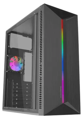 Zdjęcie produktu dla Mars Gaming MC-Blaze, Midi Tower, PC, Czarny, ATX, micro ATX, Mini-ITX, Dom/Biuro, Wielo
