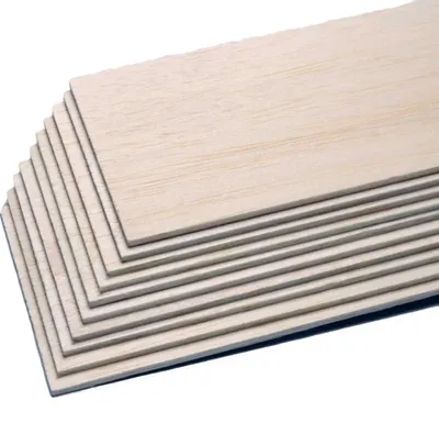 Produktbild von Balsabrett - Balsaholz  1,0 x 100 x 1000 mm